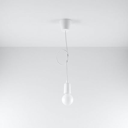 Chandelier on a string DIEGO 1xE27/60W/230V