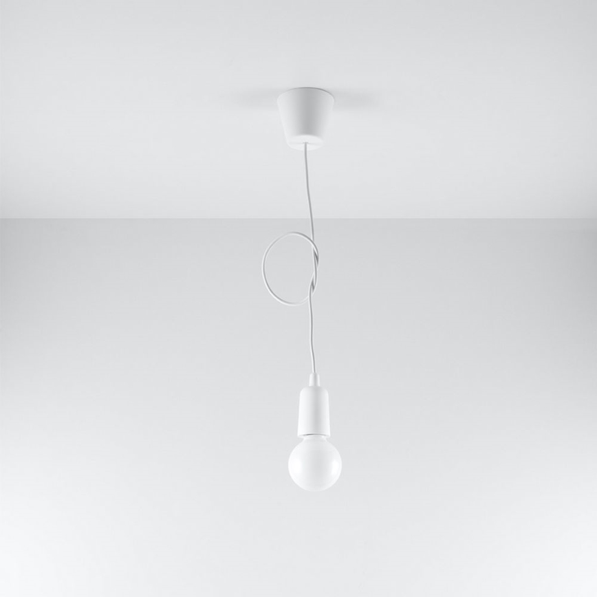 Chandelier on a string DIEGO 1xE27/60W/230V