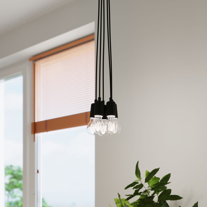 Chandelier on a string DIEGO 1xE27/60W/230V