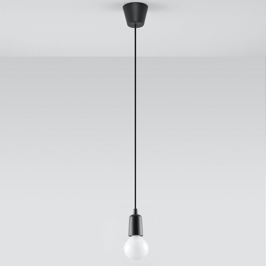 Chandelier on a string DIEGO 1xE27/60W/230V