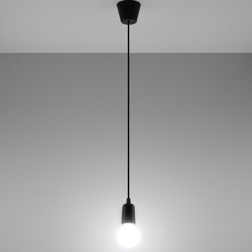 Chandelier on a string DIEGO 1xE27/60W/230V