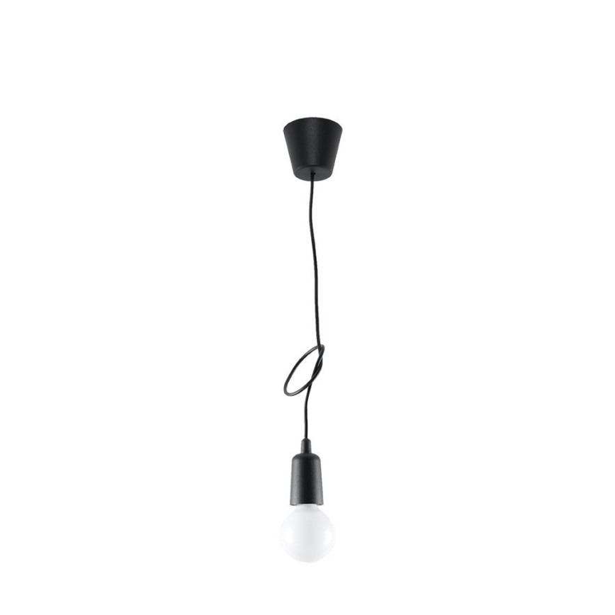 Chandelier on a string DIEGO 1xE27/60W/230V
