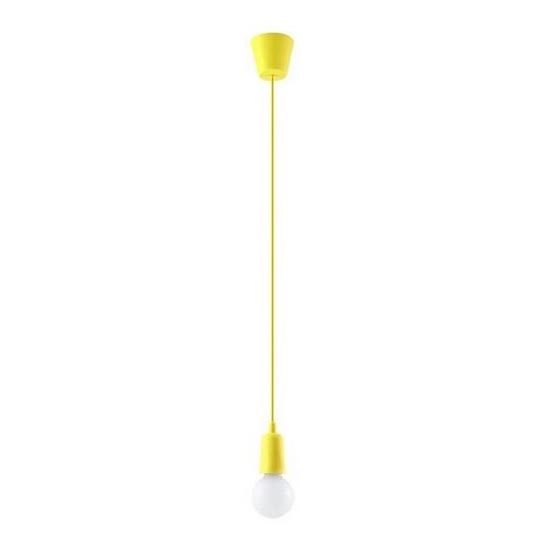 Chandelier on a string DIEGO 1xE27/60W/230V yellow