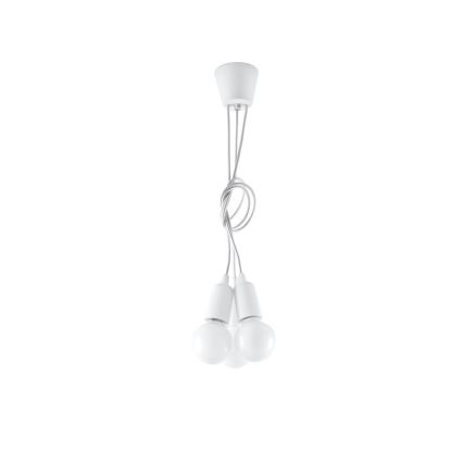 Chandelier on a string DIEGO 3xE27/60W/230V