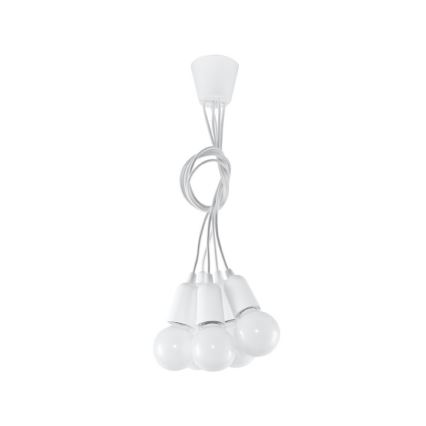Chandelier on a string DIEGO 5xE27/60W/230V