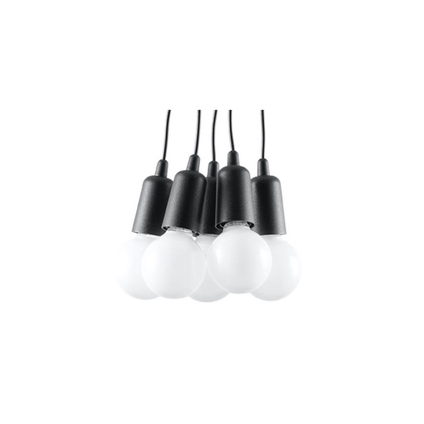 Chandelier on a string DIEGO 5xE27/60W/230V