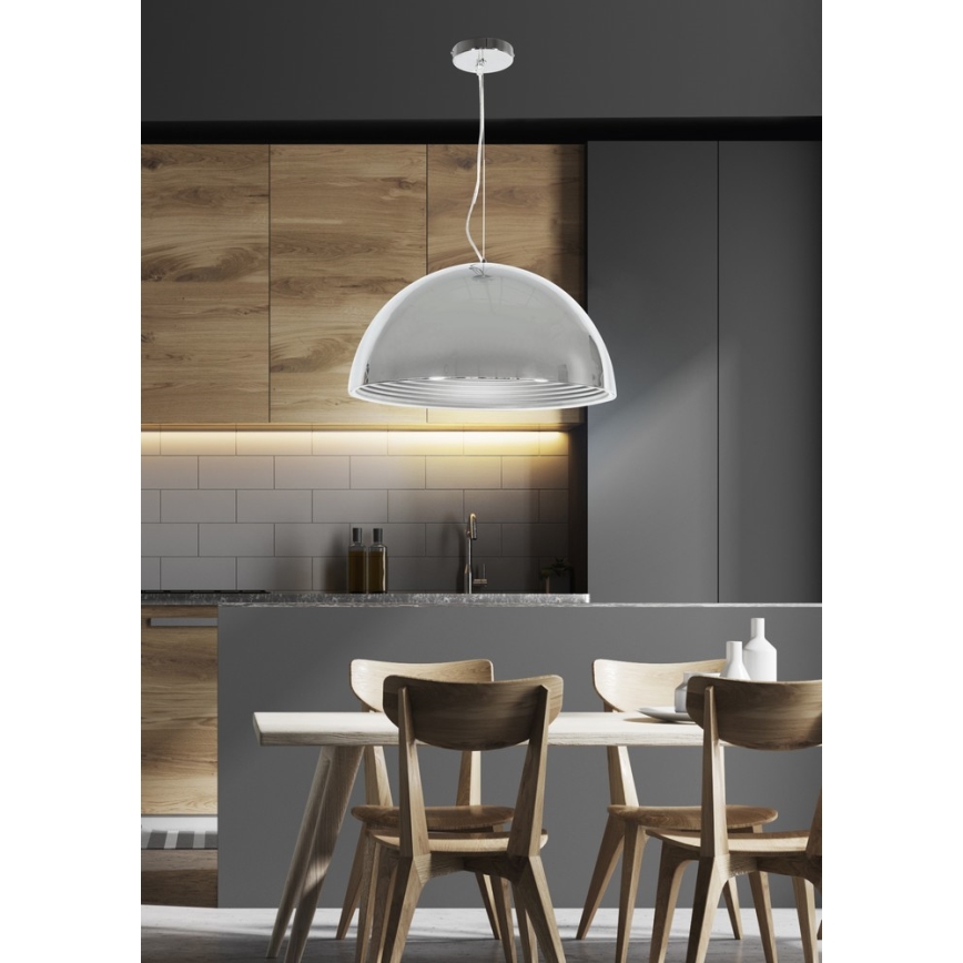 Chandelier on a string DORADA 1xE27/60W/230V chrome