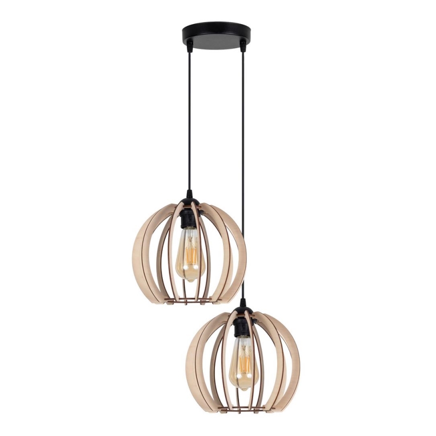Chandelier on a string DORO 2xE27/60W/230V