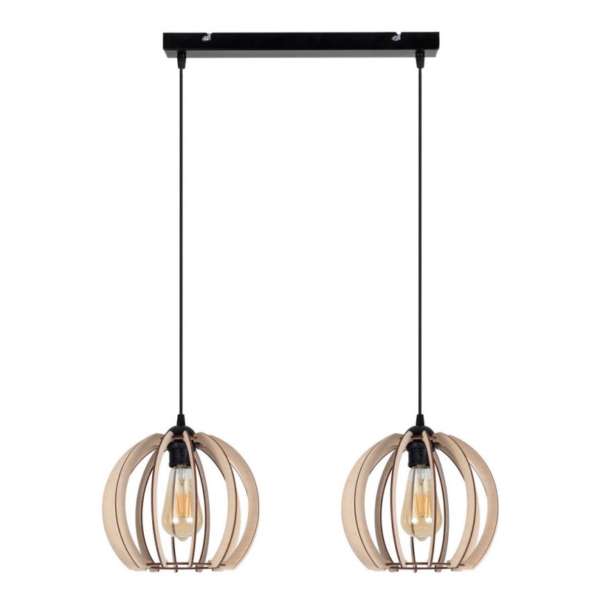 Chandelier on a string DORO 2xE27/60W/230V