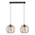 Chandelier on a string DORO 2xE27/60W/230V