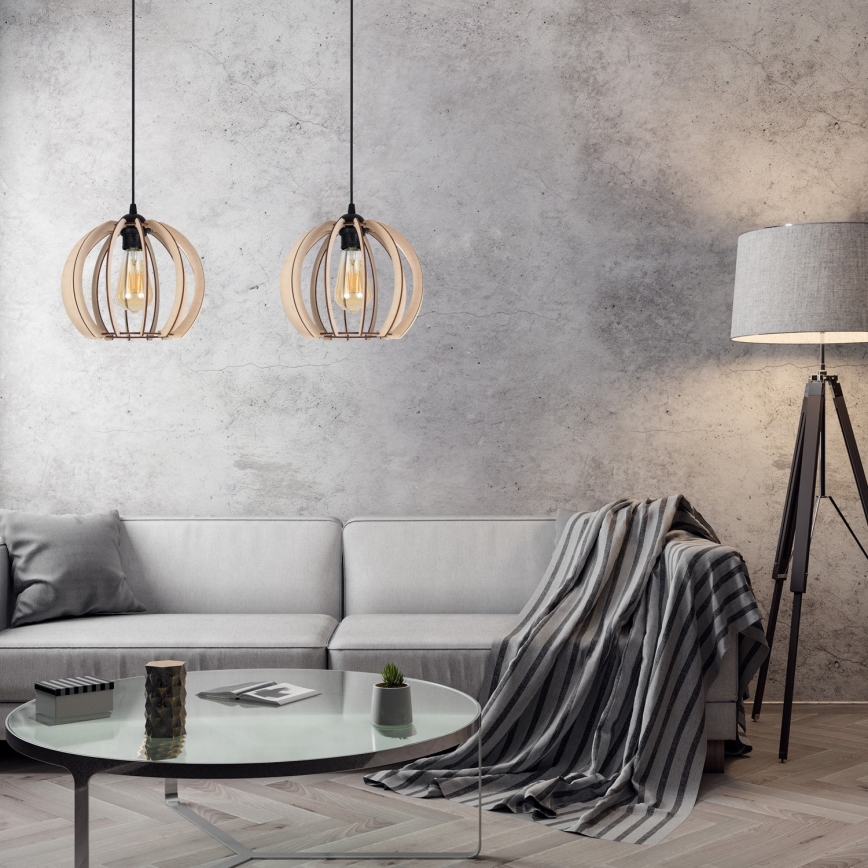 Chandelier on a string DORO 2xE27/60W/230V