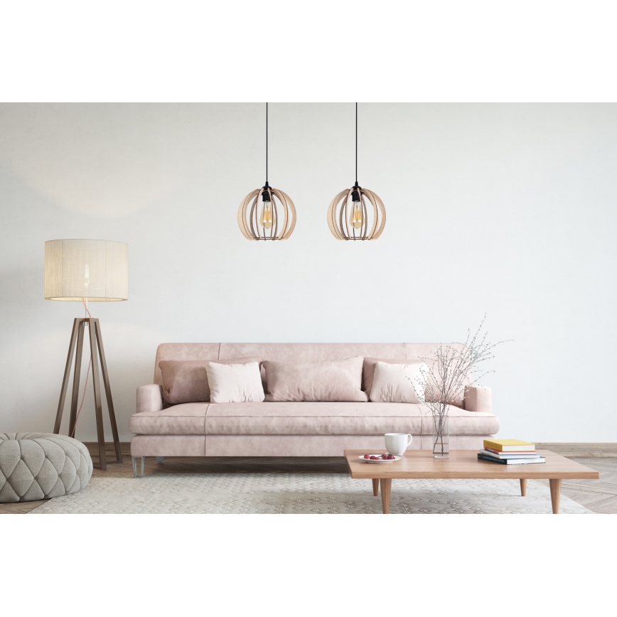 Chandelier on a string DORO 2xE27/60W/230V