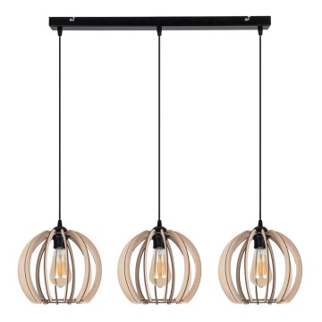 Chandelier on a string DORO 3xE27/60W/230V