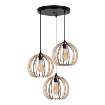 Chandelier on a string DORO 3xE27/60W/230V