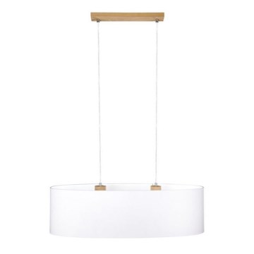 Chandelier on a string DOVE 2xE27/40W/230V oak