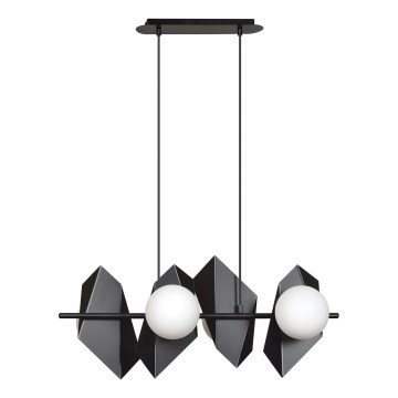 Chandelier on a string DRIFTON 4xE14/10W/230V black