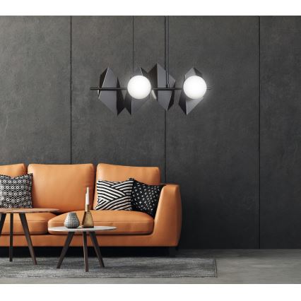 Chandelier on a string DRIFTON 4xE14/10W/230V black