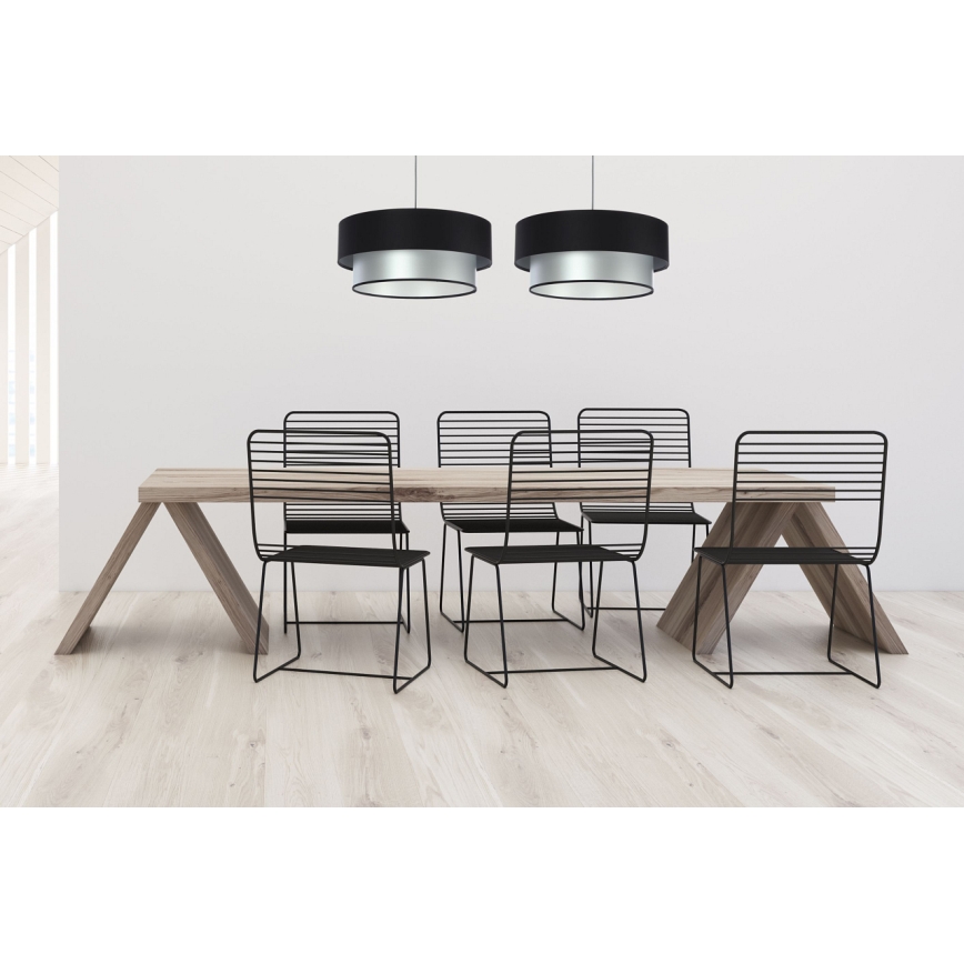 Chandelier on a string DUO 1xE27/60W/230V