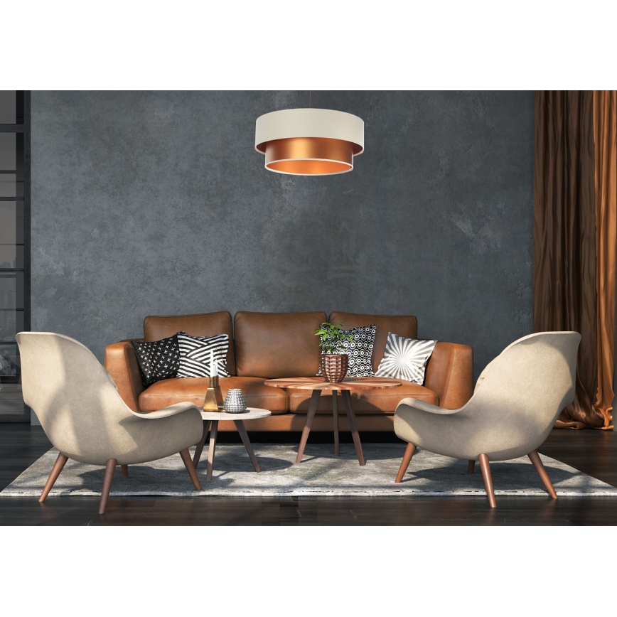 Chandelier on a string DUO 1xE27/60W/230V