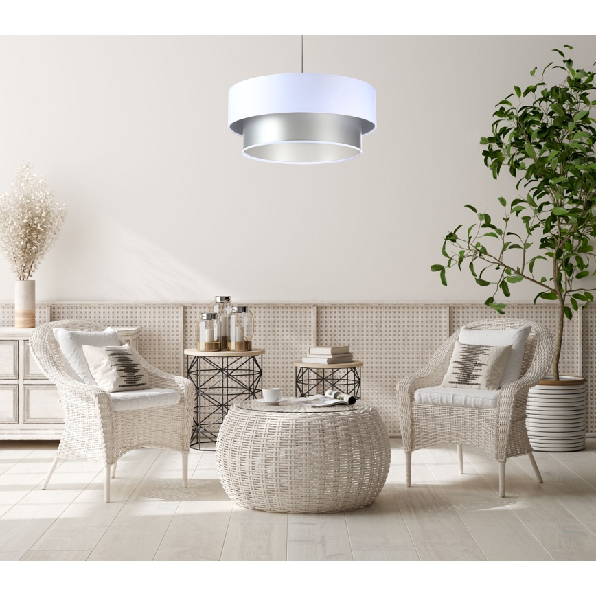 Chandelier on a string DUO 1xE27/60W/230V