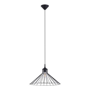 Chandelier on a string EDA 1xE27/15W/230V black