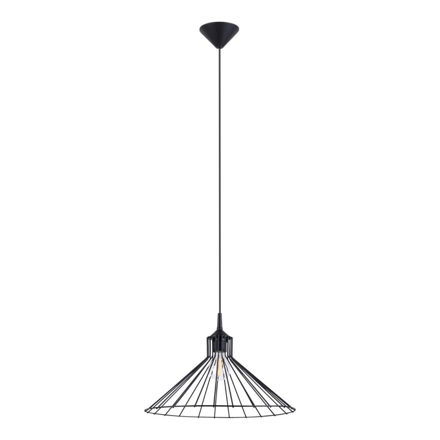 Chandelier on a string EDA 1xE27/15W/230V black