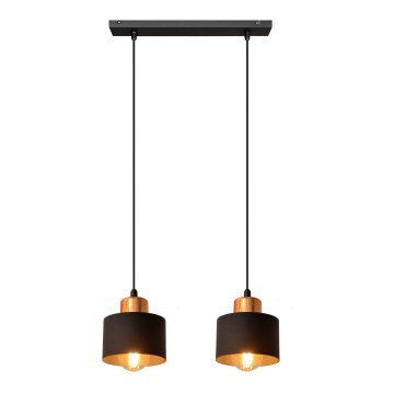 Chandelier on a string EDISON 2xE27/15W/230V
