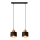 Chandelier on a string EDISON 2xE27/15W/230V