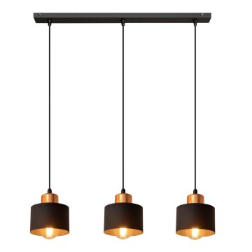 Chandelier on a string EDISON 3xE27/15W/230V