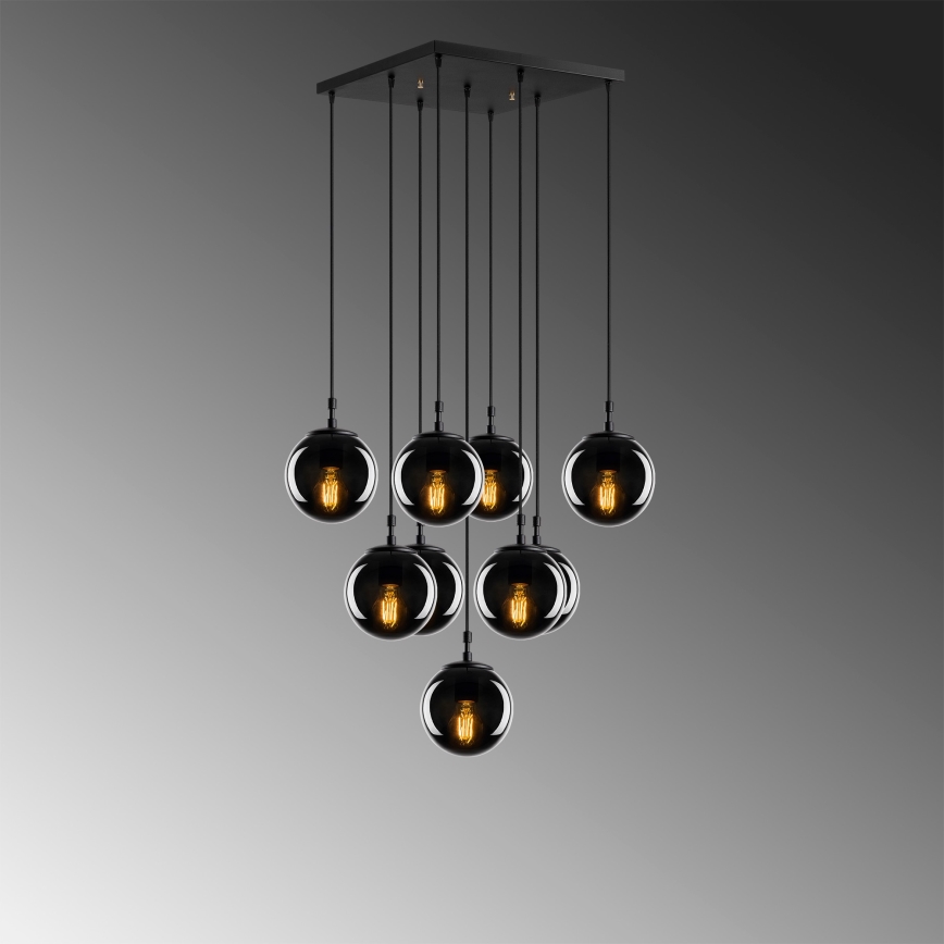 Chandelier on a string EFE 9xE27/40W/230V