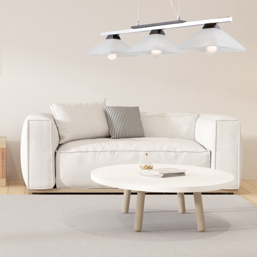 Chandelier on a string ELA 3xE27/60W/230V beech