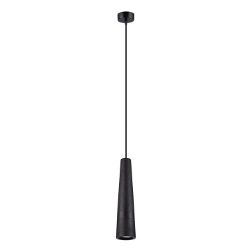 Chandelier on a string ELECTRA 1xGU10/10W/230V concrete/black