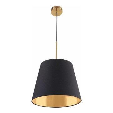 Chandelier on a string ELENA 1xE27/20W/230V black