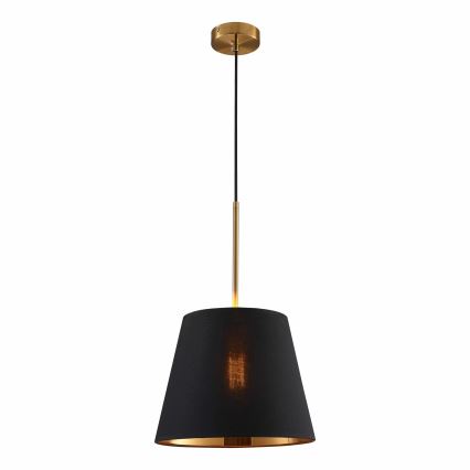 Chandelier on a string ELENA 1xE27/20W/230V black