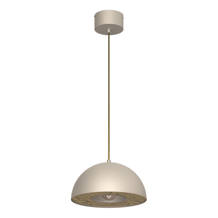 Chandelier on a string ELGUND 1xE27/15W/230V d. 28,5 cm beige