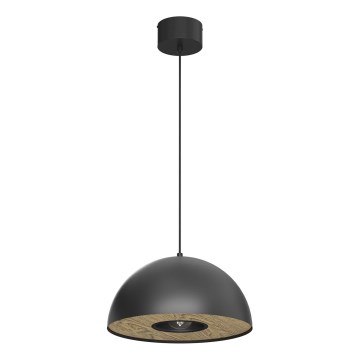 Chandelier on a string ELGUND 1xE27/15W/230V d. 35 cm black