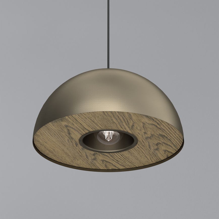 Chandelier on a string ELGUND 1xE27/15W/230V d. 35 cm brass