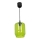 Chandelier on a string ELIAS 1xE27/60W/230V green