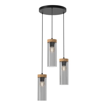 Chandelier on a string ELICA 3xE27/60W/230V