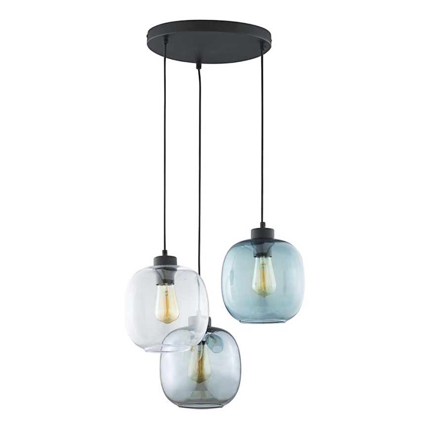 Chandelier on a string ELIO 3xE27/15W/230V