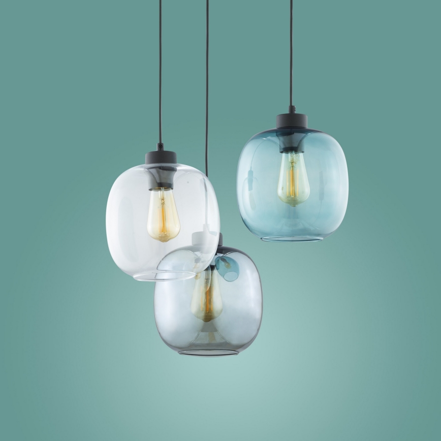 Chandelier on a string ELIO 3xE27/15W/230V