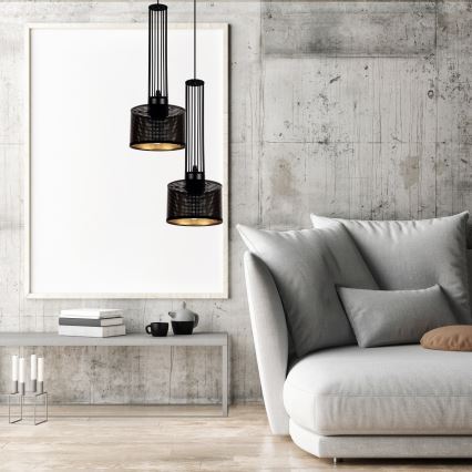 Chandelier on a string ELIS 2xE27/60W/230V d. 30 cm