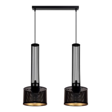 Chandelier on a string ELIS 2xE27/60W/230V