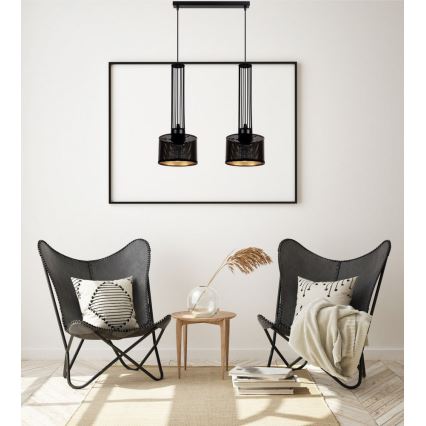 Chandelier on a string ELIS 2xE27/60W/230V