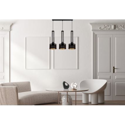 Chandelier on a string ELIS 3xE27/60W/230V
