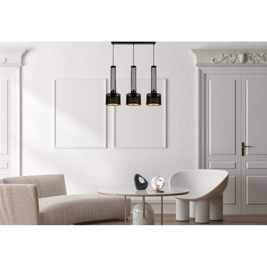 Chandelier on a string ELIS 3xE27/60W/230V