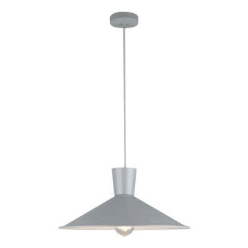 Chandelier on a string ELISTA 1xE27/60W/230V grey