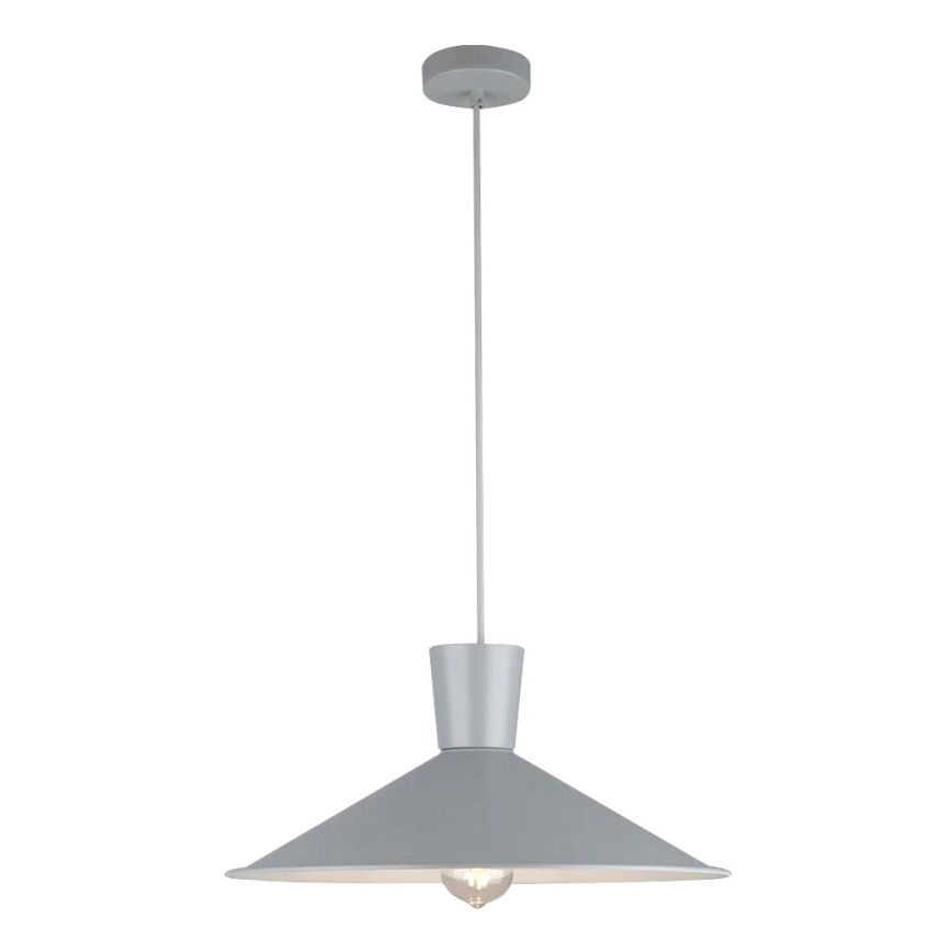 Chandelier on a string ELISTA 1xE27/60W/230V grey