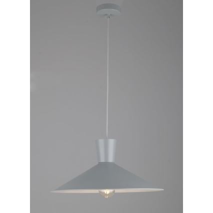 Chandelier on a string ELISTA 1xE27/60W/230V grey