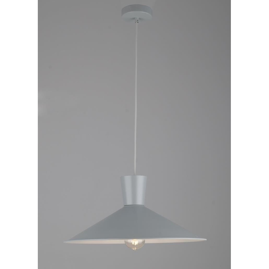 Chandelier on a string ELISTA 1xE27/60W/230V grey